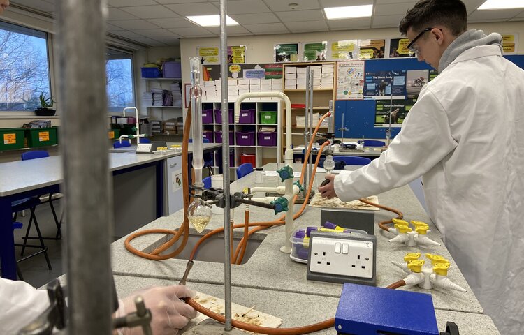 Image of Year 12 Chemists Develop their Practical Skills