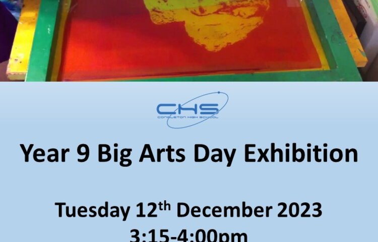 Image of Join us to Celebrate Year 9's Big Art Skills!